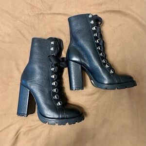Schutz Zara Lace-up Boots